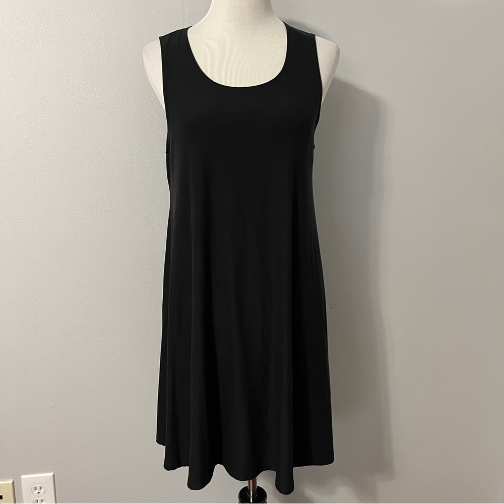 Time and Tru Classic Black Tank Top